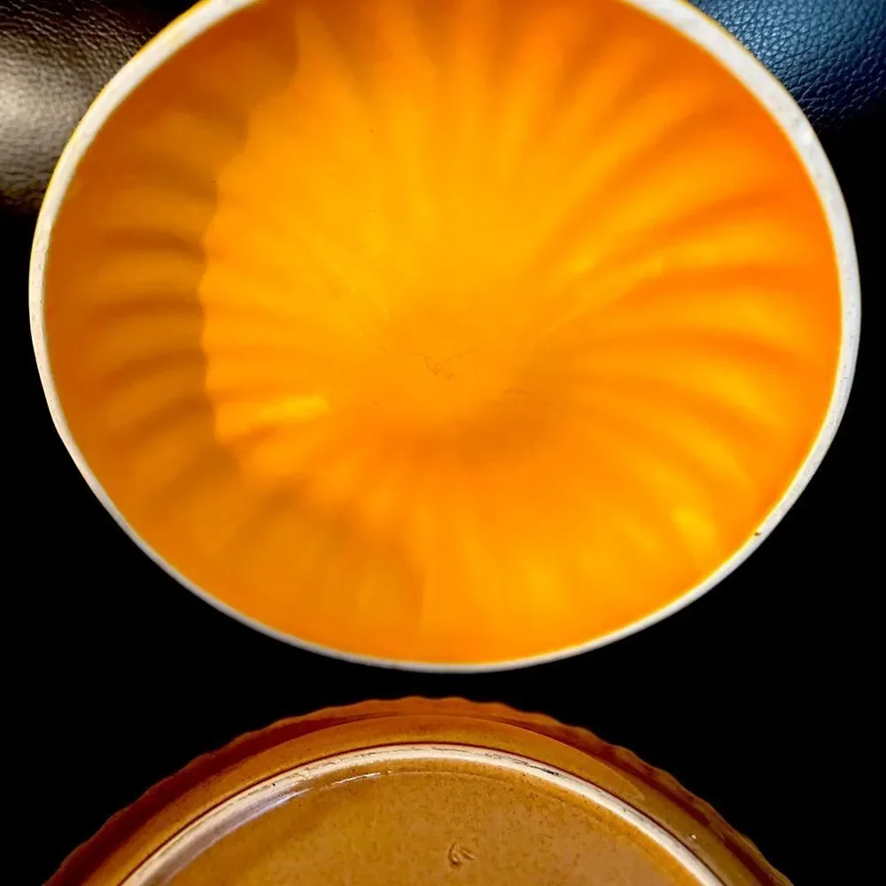 Vintage Ceramic Pumpkin Pie Server